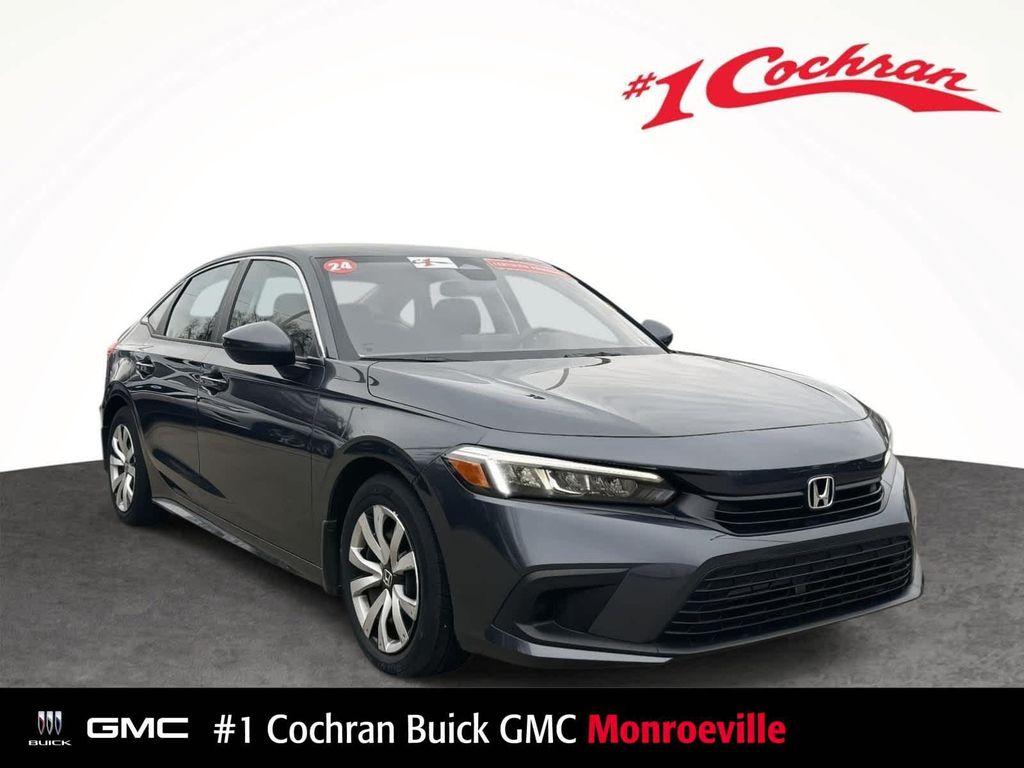 used 2024 Honda Civic car, priced at $20,589