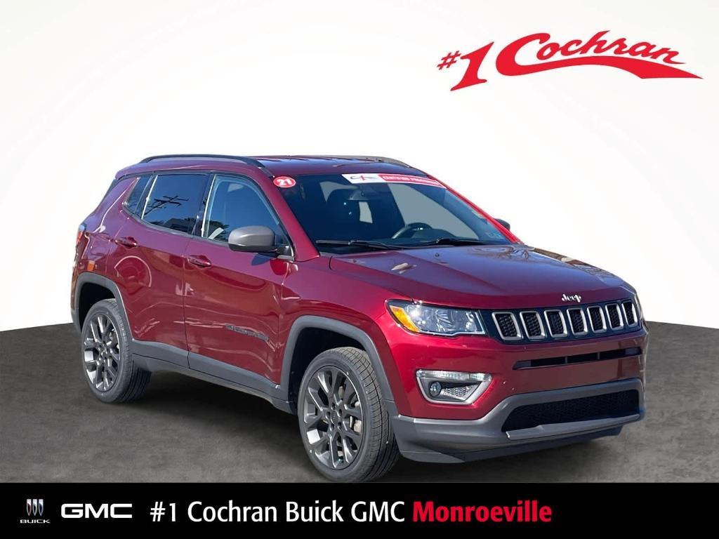 used 2021 Jeep Compass car, priced at $19,493