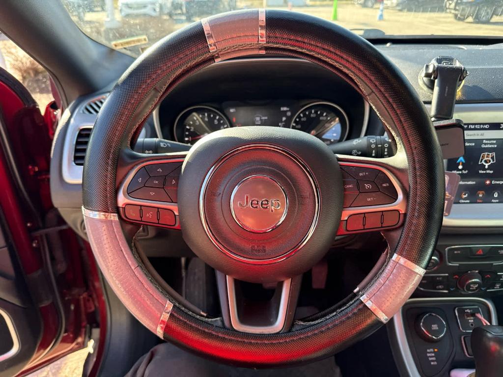 used 2021 Jeep Compass car, priced at $19,493