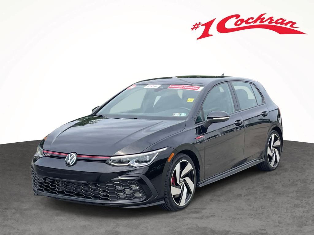 used 2024 Volkswagen Golf GTI car, priced at $27,488