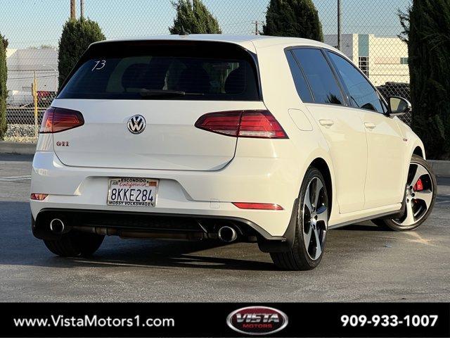 used 2019 Volkswagen Golf GTI car, priced at $18,777
