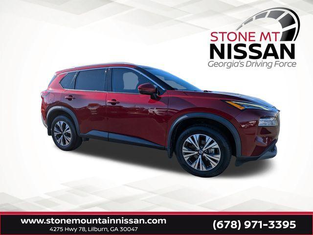 used 2021 Nissan Rogue car, priced at $17,548