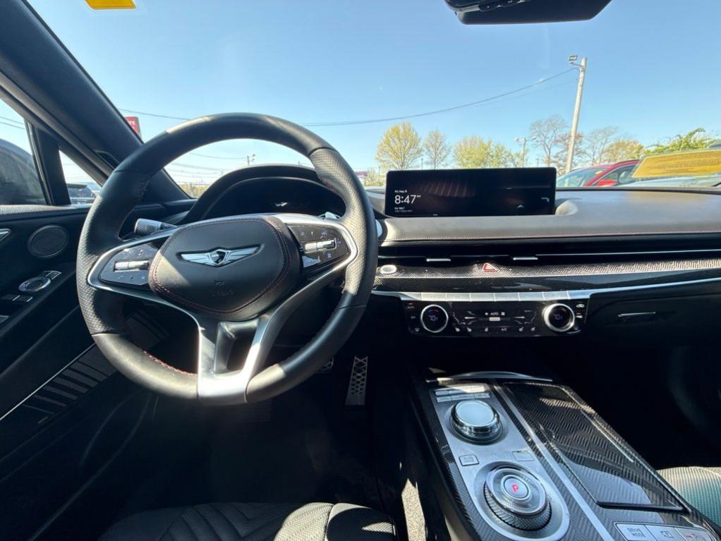 used 2024 Genesis G80 car, priced at $44,442