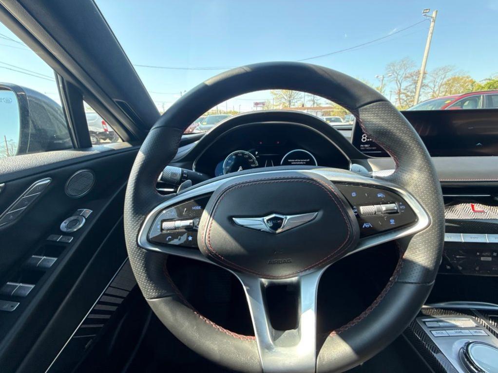 used 2024 Genesis G80 car, priced at $44,442