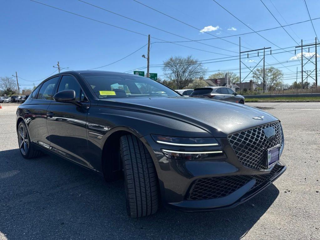 used 2024 Genesis G80 car, priced at $44,442