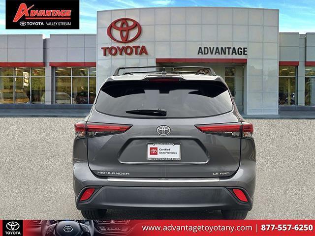 used 2022 Toyota Highlander car, priced at $30,199