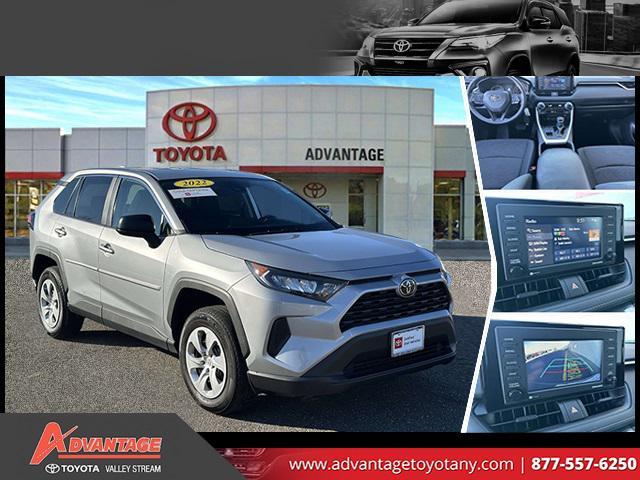 used 2022 Toyota RAV4 car, priced at $25,499