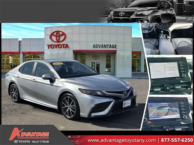 used 2021 Toyota Camry car, priced at $24,411