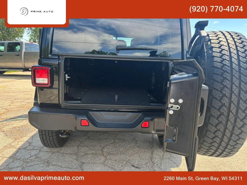 used 2018 Jeep Wrangler Unlimited car, priced at $19,990