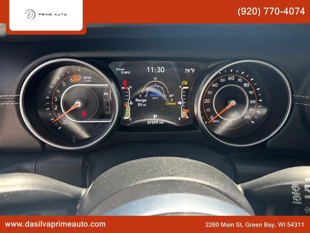 used 2018 Jeep Wrangler Unlimited car, priced at $19,990