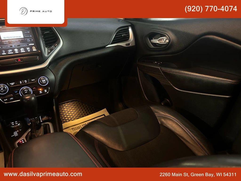 used 2016 Jeep Cherokee car, priced at $13,290