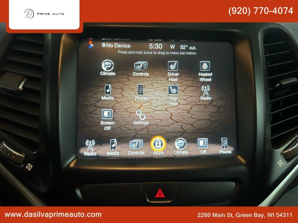 used 2016 Jeep Cherokee car, priced at $13,290