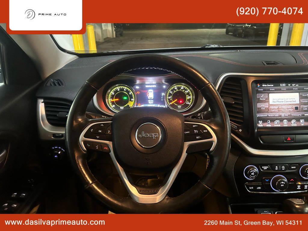 used 2016 Jeep Cherokee car, priced at $13,290