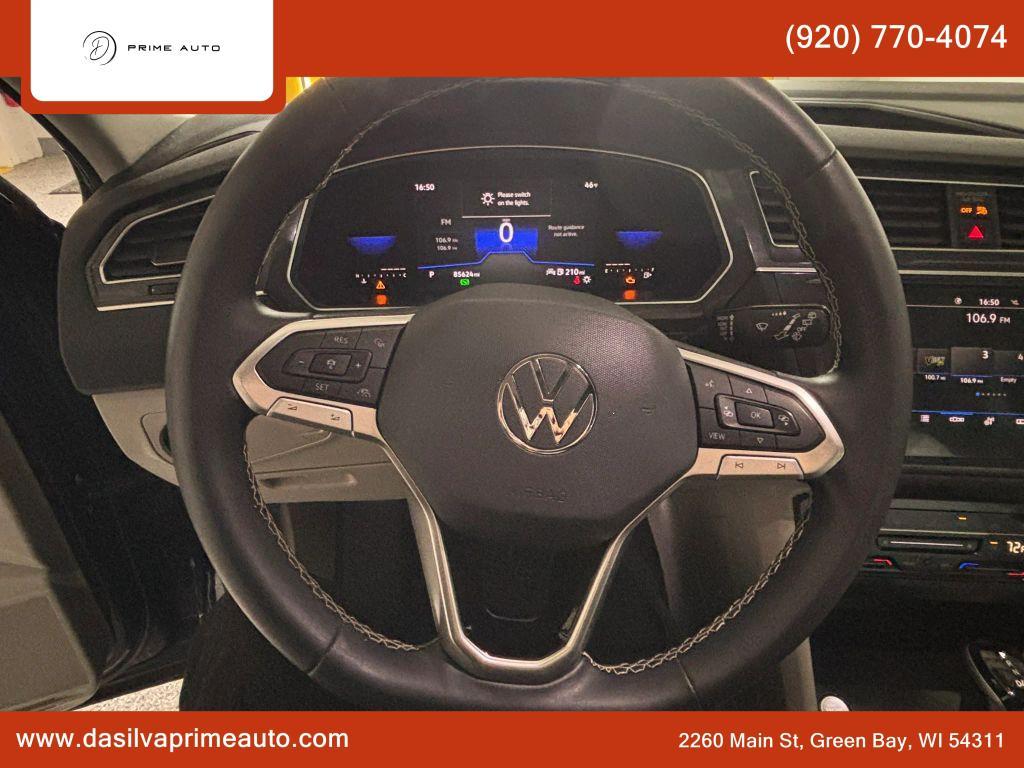 used 2022 Volkswagen Tiguan car, priced at $17,990