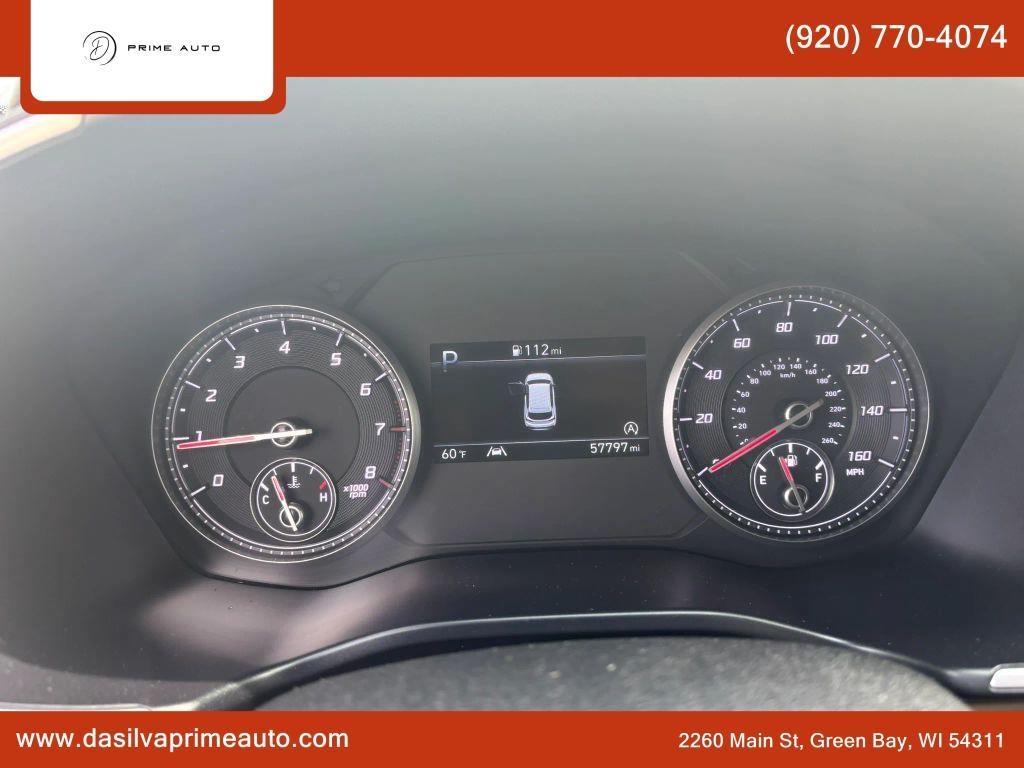 used 2021 Hyundai Santa Fe car, priced at $17,490