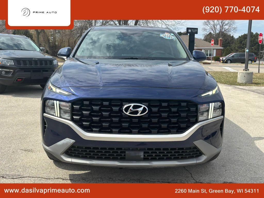 used 2021 Hyundai Santa Fe car, priced at $17,490