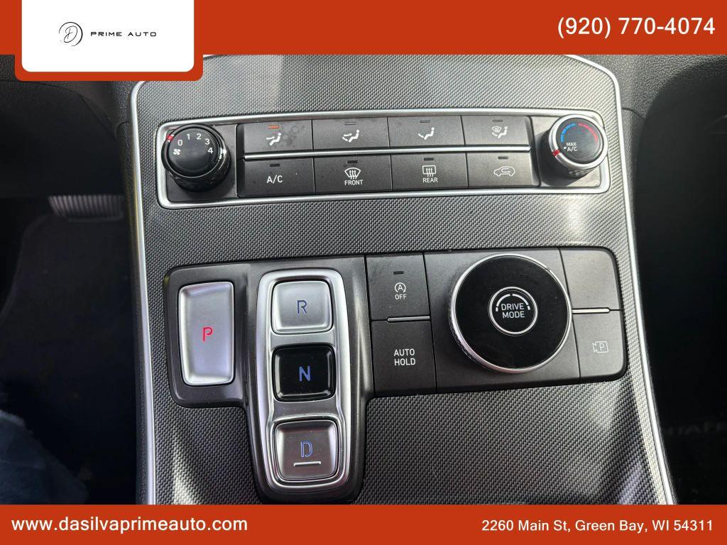 used 2021 Hyundai Santa Fe car, priced at $17,490