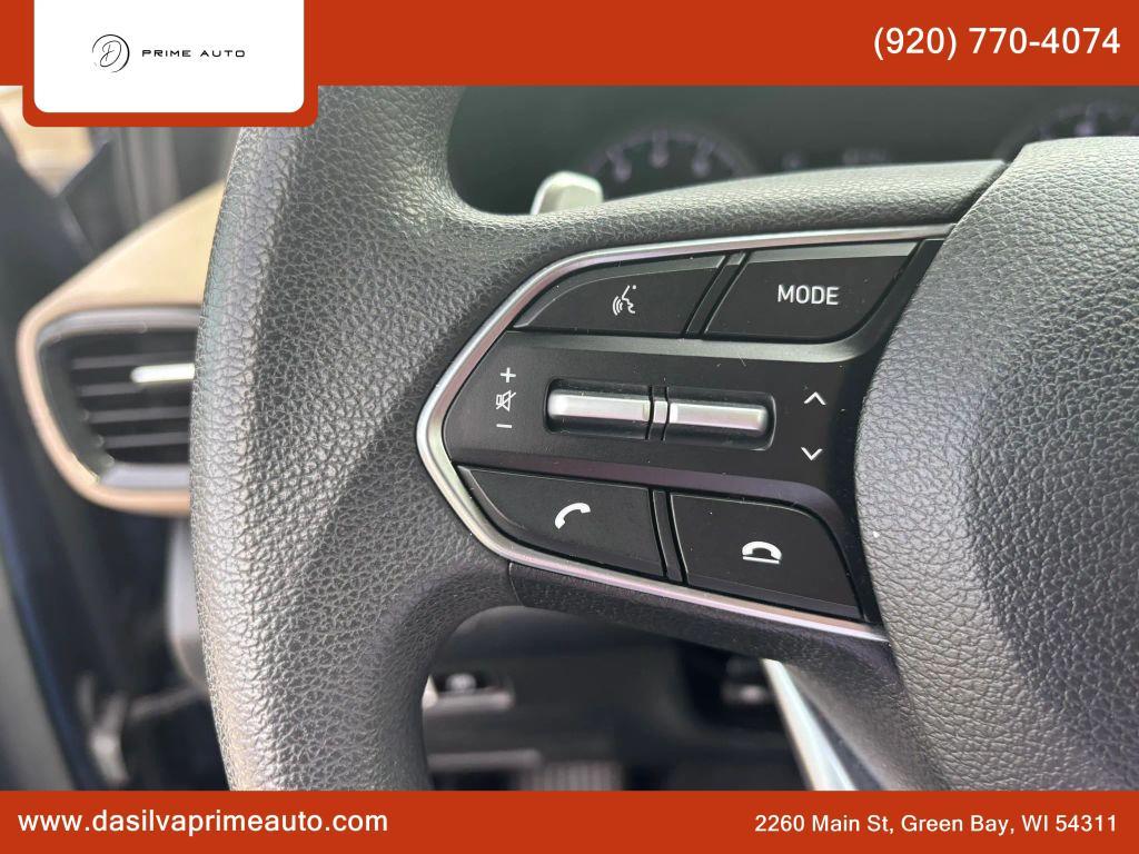 used 2021 Hyundai Santa Fe car, priced at $17,490