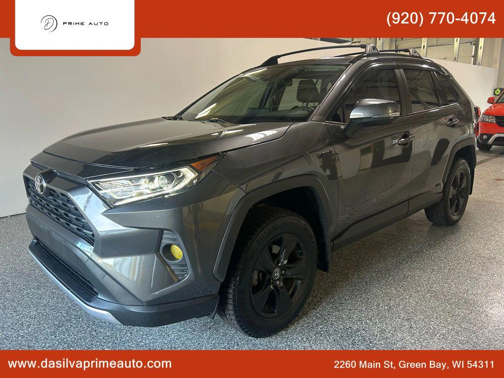 used 2021 Toyota RAV4 Hybrid car, priced at $27,990
