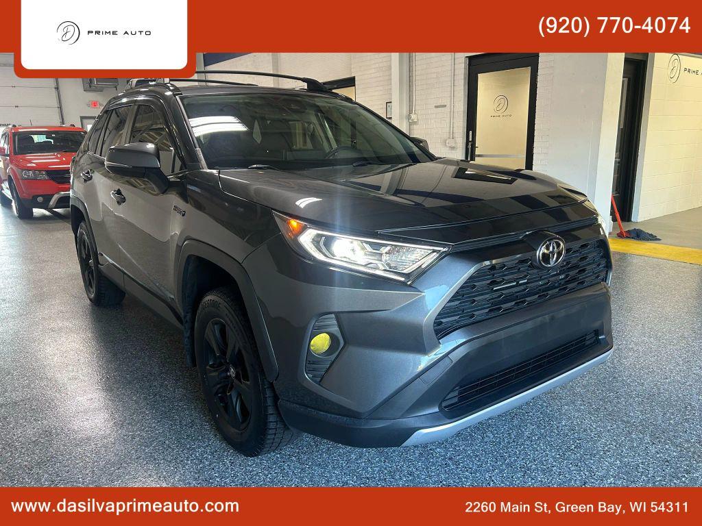 used 2021 Toyota RAV4 Hybrid car, priced at $27,990