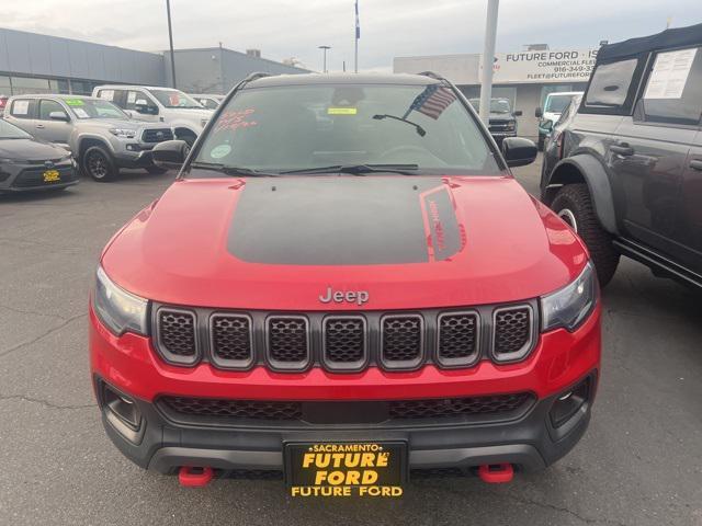 used 2023 Jeep Compass car, priced at $24,375