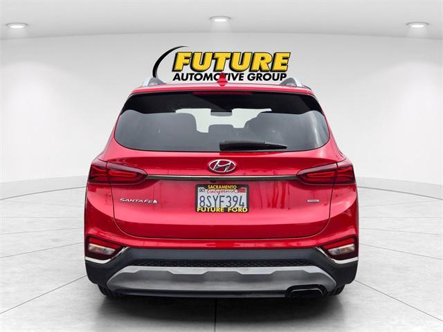 used 2020 Hyundai Santa Fe car, priced at $14,988