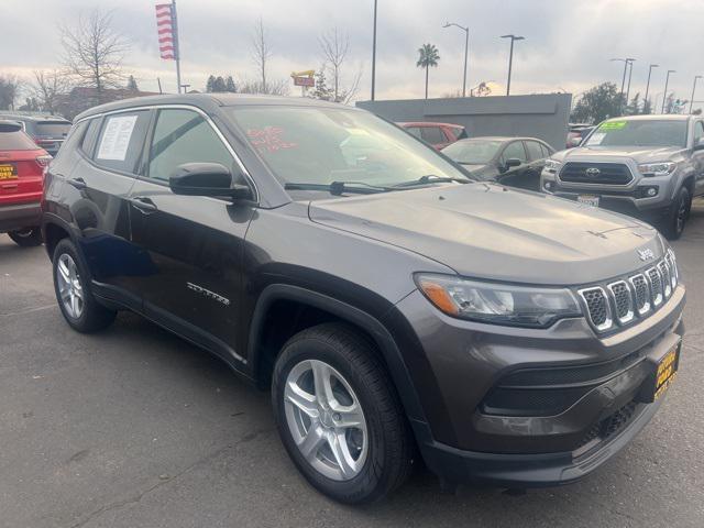 used 2023 Jeep Compass car, priced at $21,575
