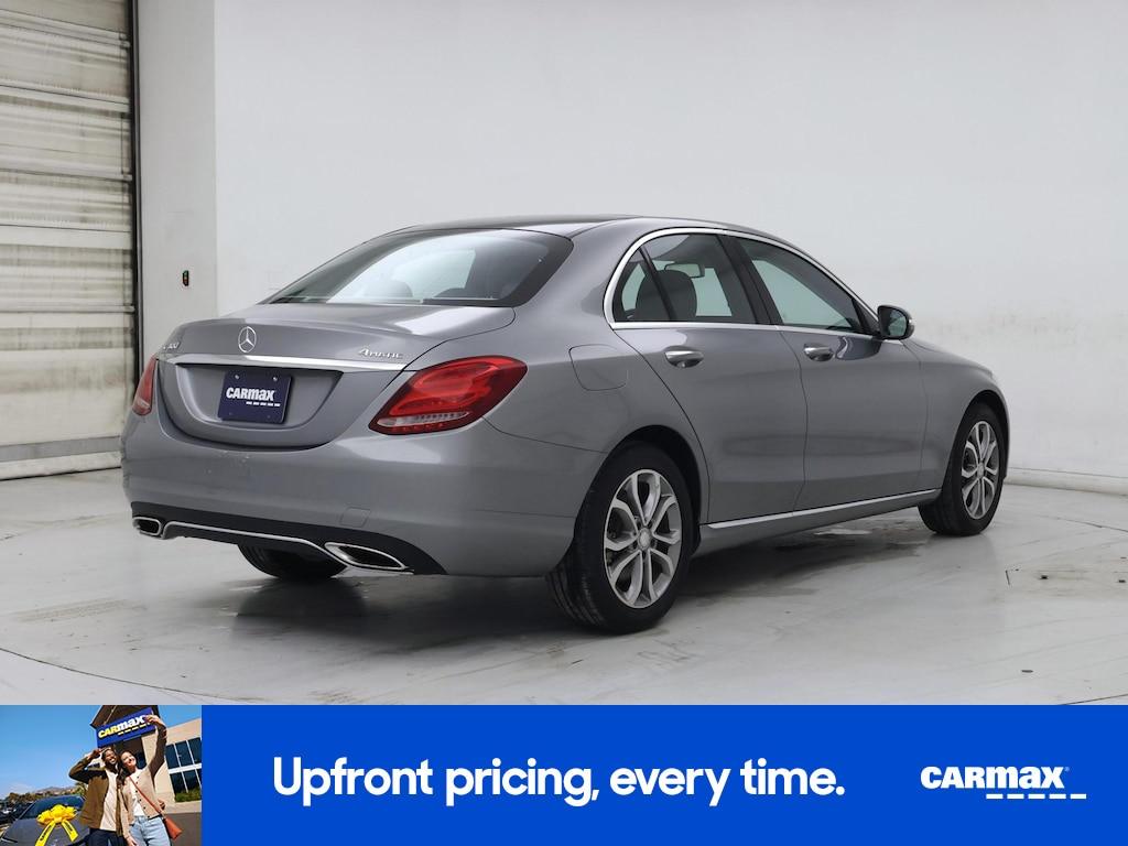 used 2015 Mercedes-Benz C-Class car, priced at $18,998