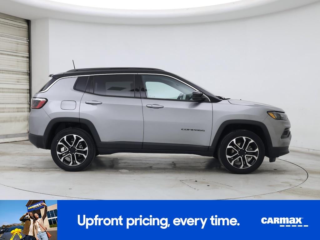 used 2022 Jeep Compass car, priced at $23,998