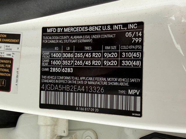 used 2014 Mercedes-Benz M-Class car, priced at $10,999