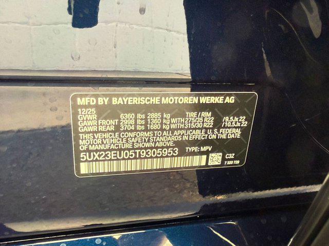 new 2026 BMW X5 car, priced at $83,825