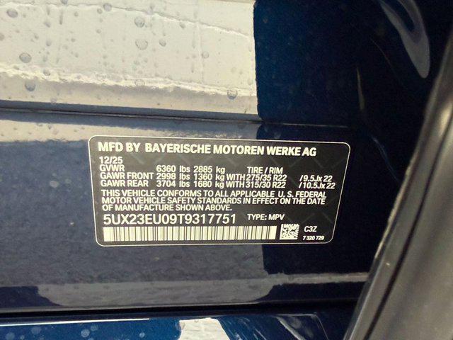 new 2026 BMW X5 car, priced at $84,325