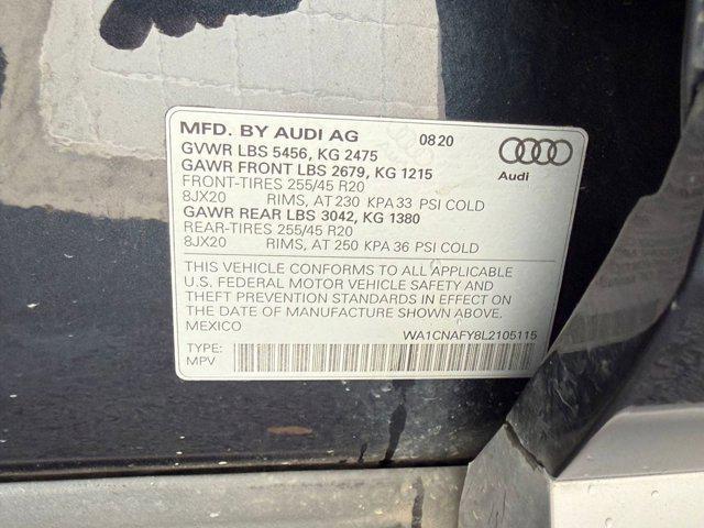 used 2020 Audi Q5 car, priced at $23,998