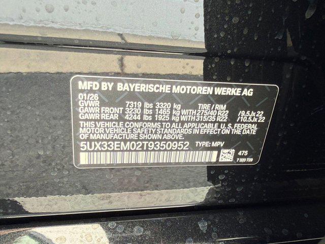 new 2026 BMW X7 car, priced at $123,950