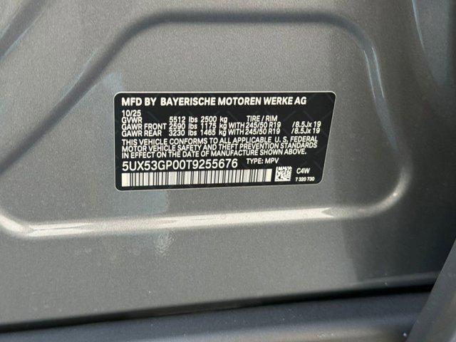 new 2026 BMW X3 car, priced at $56,375