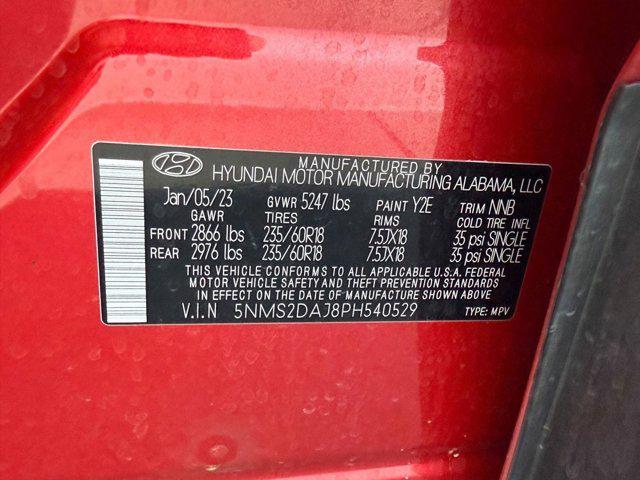 used 2023 Hyundai Santa Fe car, priced at $21,498