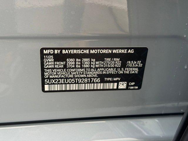 new 2026 BMW X5 car, priced at $85,125