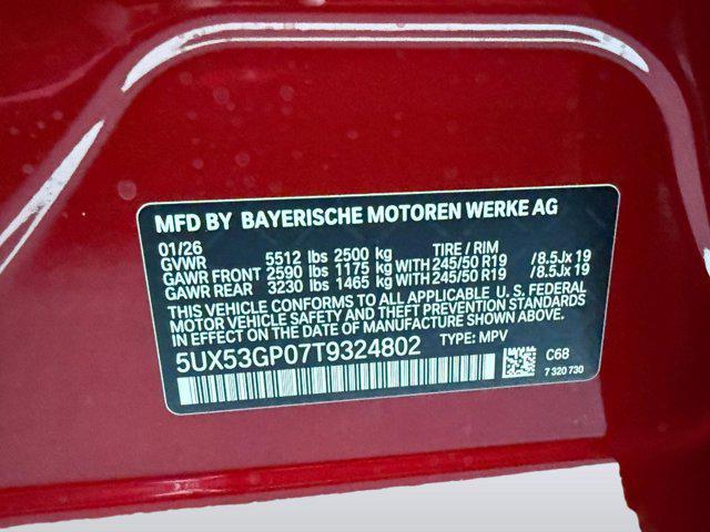 new 2026 BMW X3 car, priced at $58,640