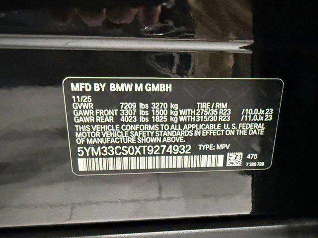 used 2026 BMW XM car, priced at $149,992
