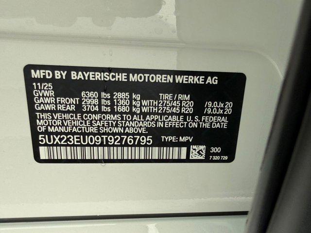 new 2026 BMW X5 car, priced at $80,375