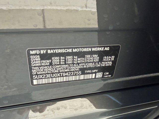 new 2026 BMW X5 car, priced at $84,950