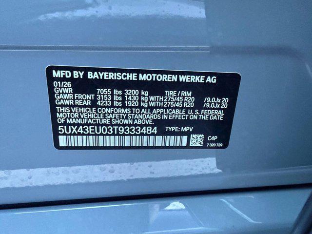 new 2026 BMW X5 PHEV car, priced at $87,600