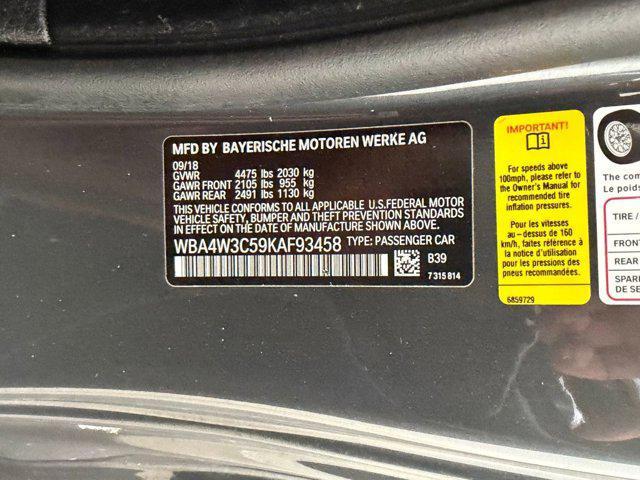 used 2019 BMW 430 car, priced at $19,999