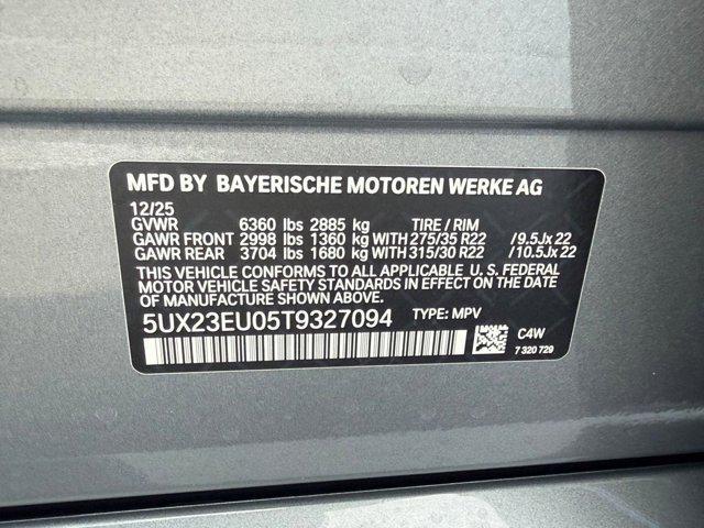 new 2026 BMW X5 car, priced at $85,300