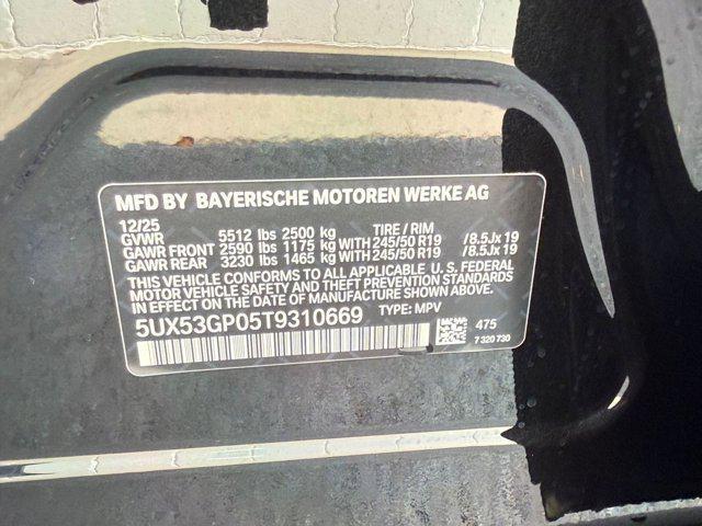 new 2026 BMW X3 car, priced at $55,195