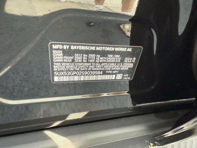 used 2025 BMW X3 car, priced at $45,993