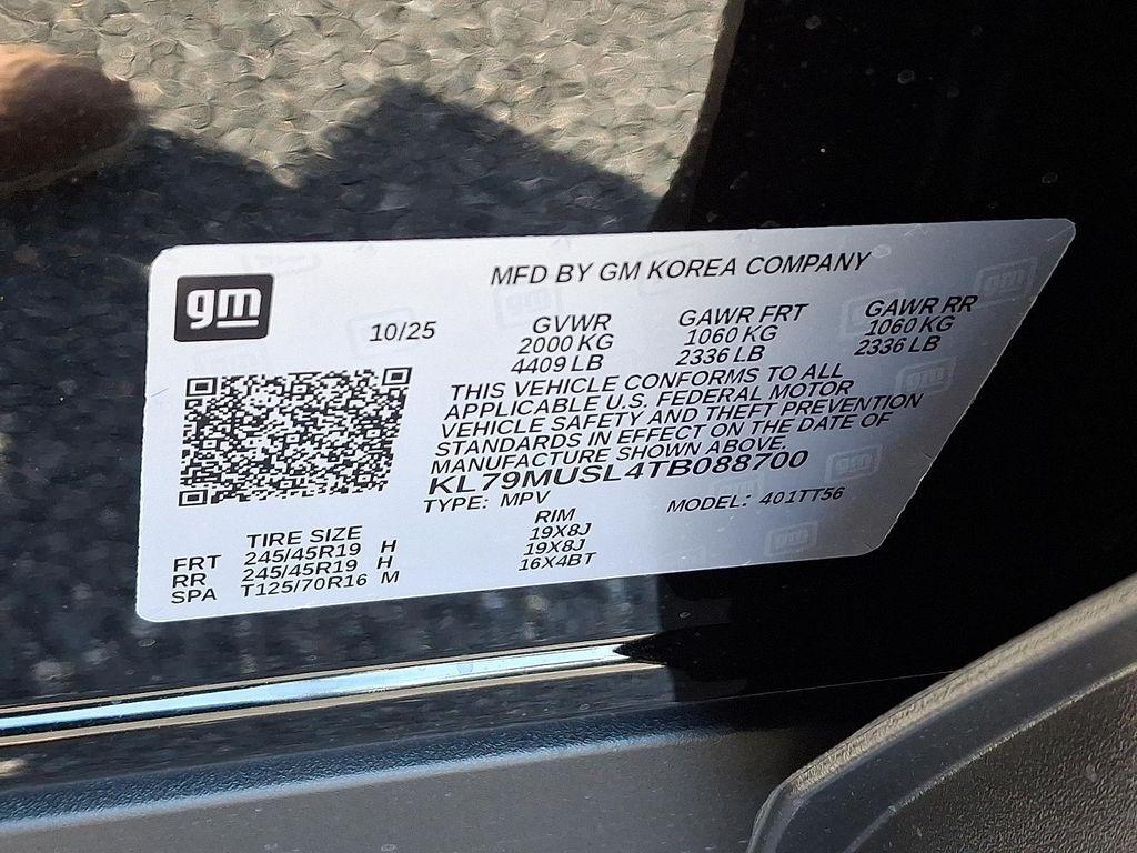 new 2026 Chevrolet TrailBlazer car, priced at $34,991