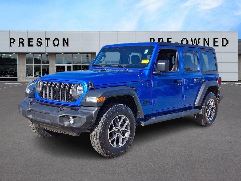 used 2024 Jeep Wrangler car, priced at $32,796