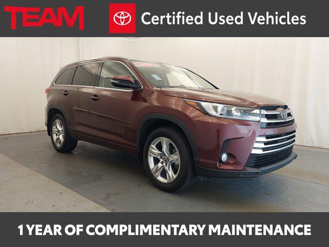 used 2018 Toyota Highlander car, priced at $24,991