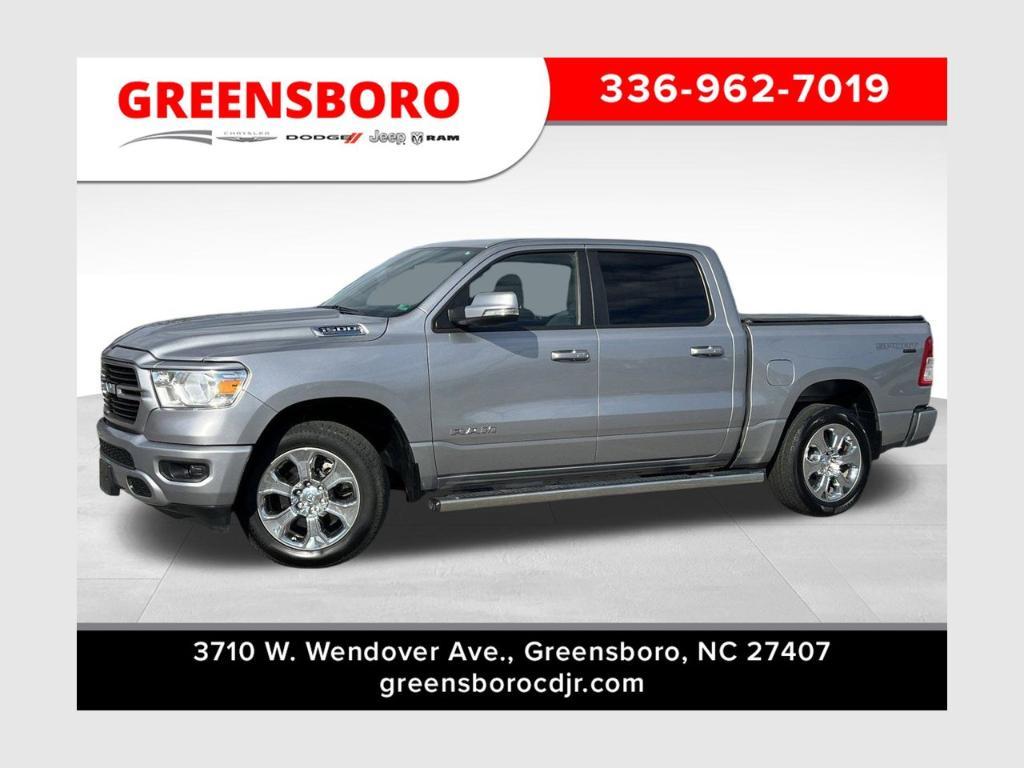 used 2021 Ram 1500 car, priced at $27,500
